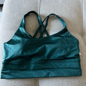 Longline energy sports bra *foil*